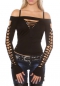 Preview: Shirt mit sexy Rissen