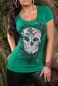 Preview: Skull Glitter Kurzarm Shirt