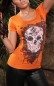 Preview: Skull Glitter Kurzarm Shirt
