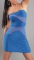 Preview: Minikleid mit transparenten Einblicken