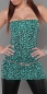 Preview: KouCla Bandeautop mit Animalprint