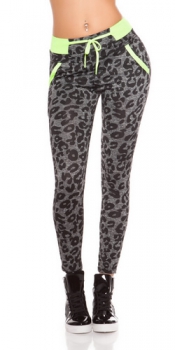 Workout Leggings in Leoprint