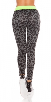 Workout Leggings in Leoprint