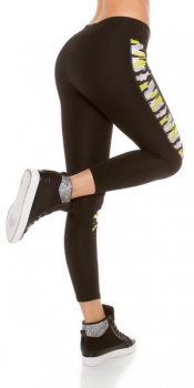Workout Leggings mit Camouflage