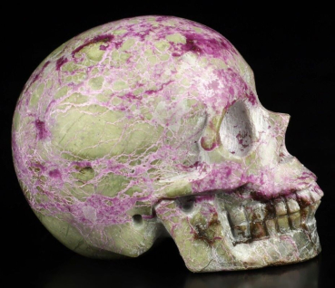 Stichtit Serpentin Skull