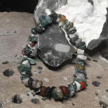 Splitterarmband Indischer Achat