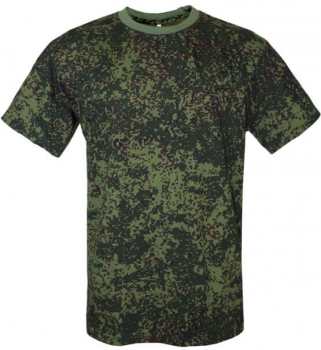 T-Shirt Russia digital pixel camo