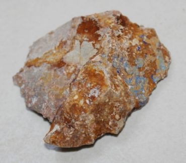 Erzgestein mit Azurit