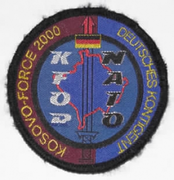 KFOR NATO Kosovo-Force Patch