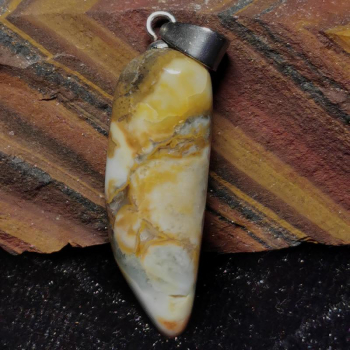 Spherulitischer Rhyolith Anhänger