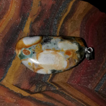 Spherulitischer Rhyolith Anhänger