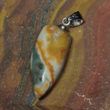 Spherulitischer Rhyolith Anhänger