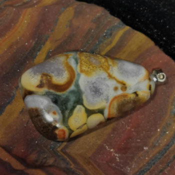 Spherulitischer Rhyolith Anhänger