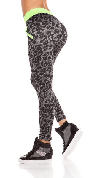 Workout Leggings in Leoprint