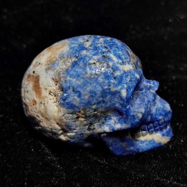 Lapis Lazuli Skull