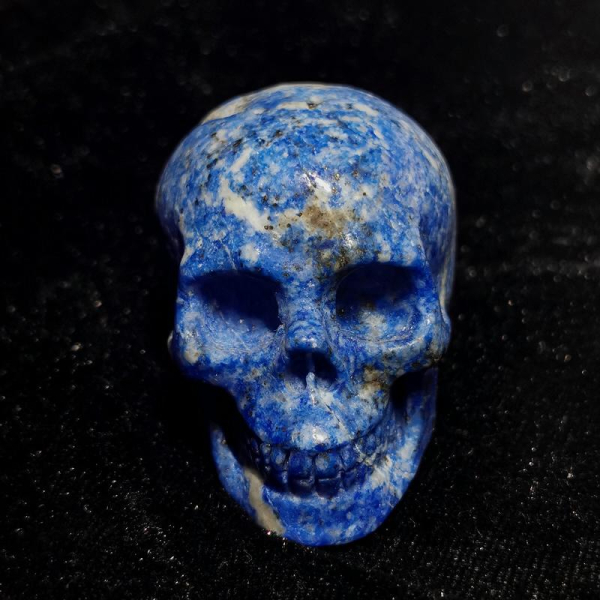 Lapis Lazuli Skull