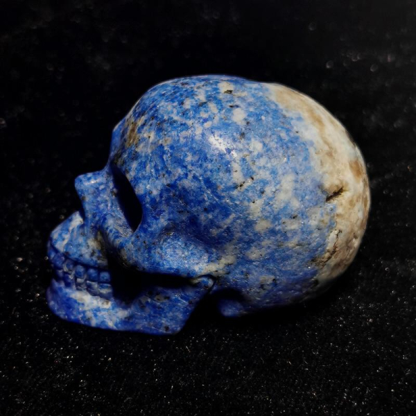 Lapis Lazuli Skull