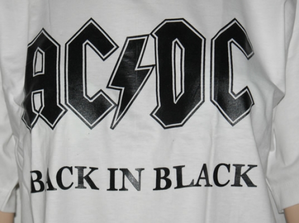 AC/DC T-Shirt - Back in Black