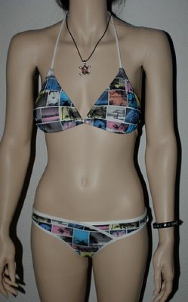 BillaBong Bikini Holidays Tropic white