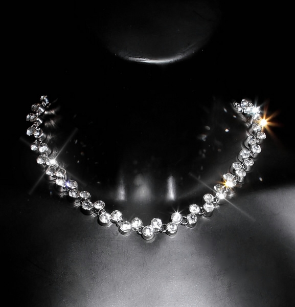 Elegante Strass-Kette