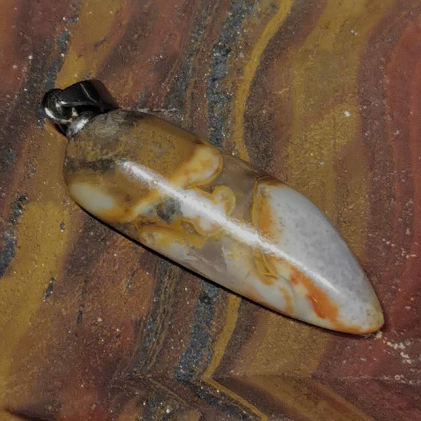 Spherulitischer Rhyolith Anhänger