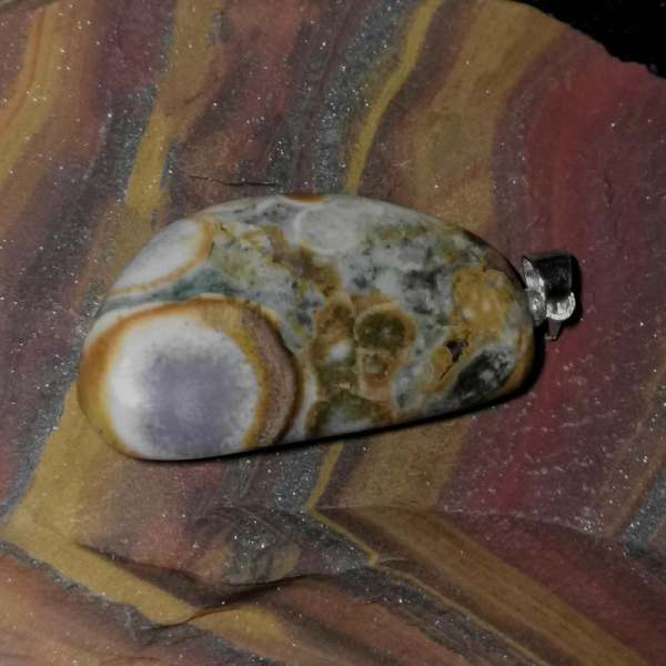 Spherulitischer Rhyolith Anhänger