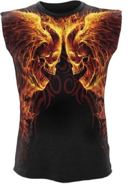 Burn in Hell ärmelloses Shirt